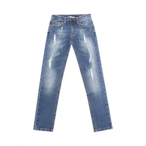 7105AP jeans bimbo MONNALISA STRETCH boy kid denim trousers