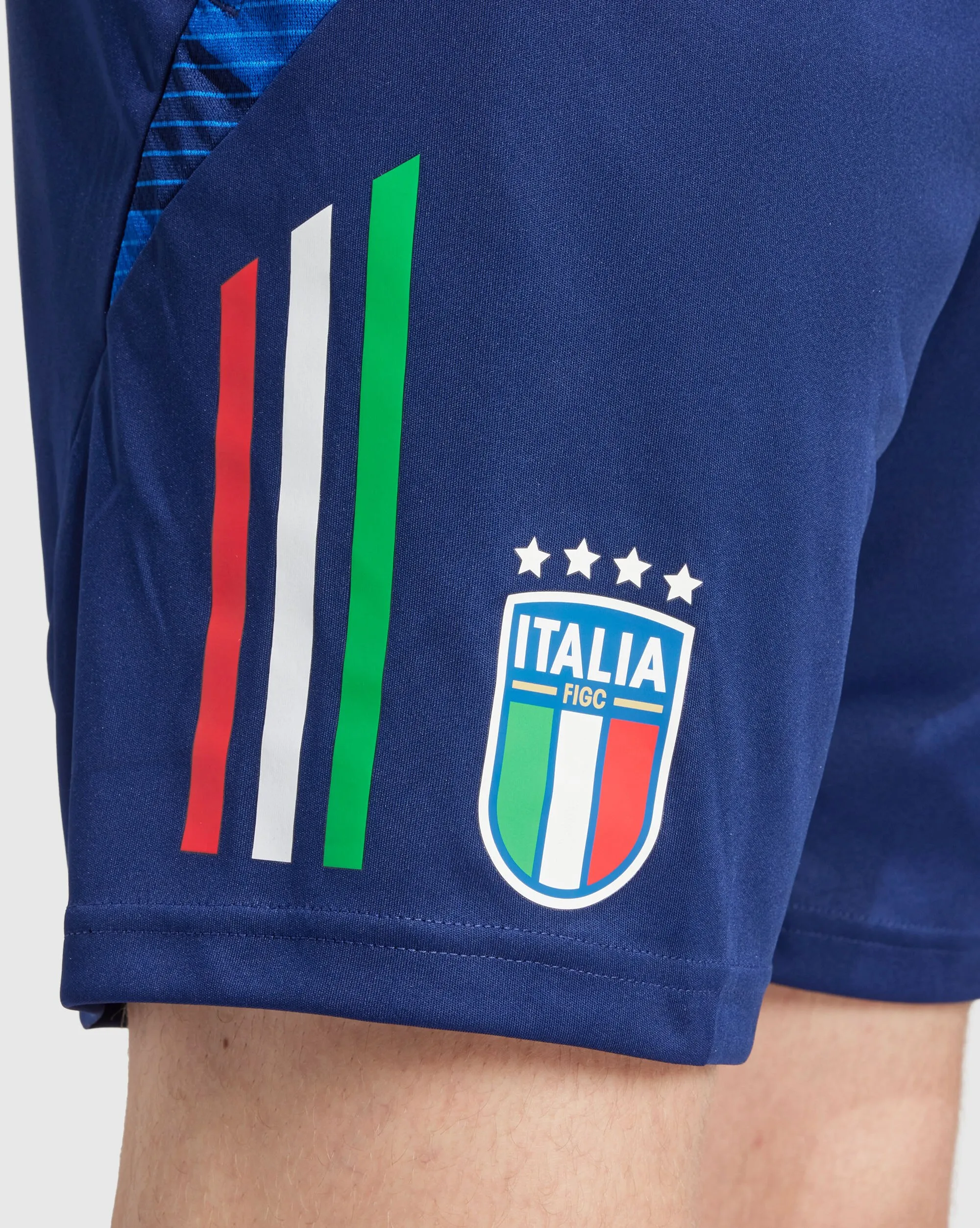 Adidas Pantaloncini Da Allenamento Italia 2024 Azzurri Uomo