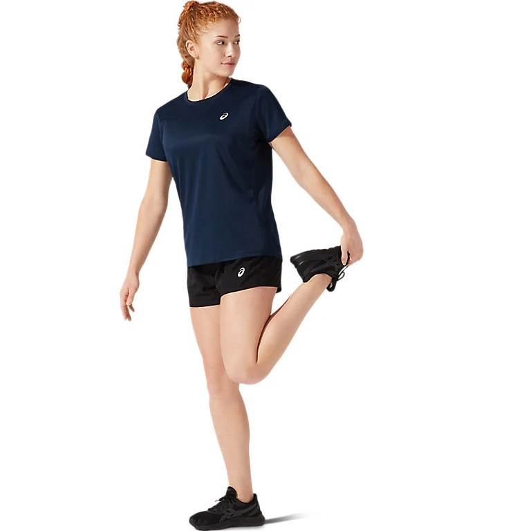 ASICS CORE 4IN SHORT WOMEN Performance Black pantaloncini running donna