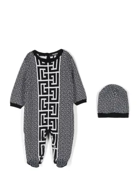 Balmain  Set tutina e cappello