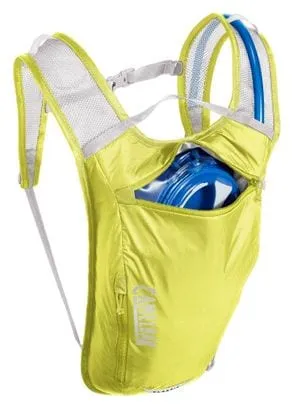 Borsa per idratazione Camelbak Classic Light da 4 litri + tasca per l'acqua da 2 litri giallo neon