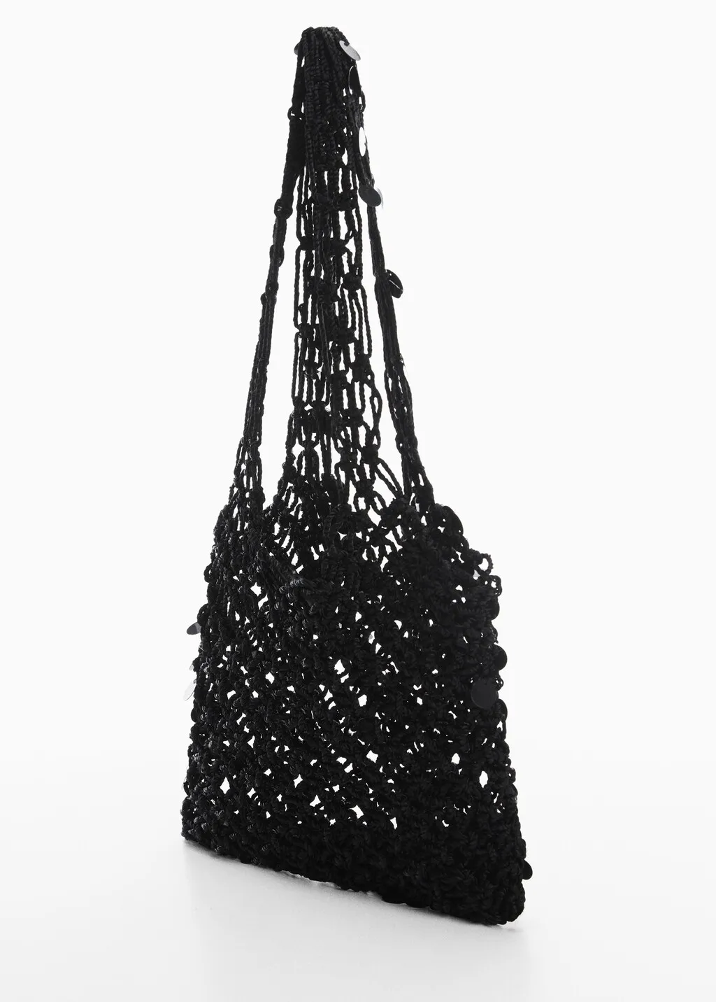 Borsa rete paillettes