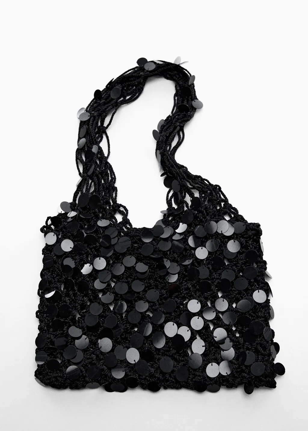 Borsa rete paillettes