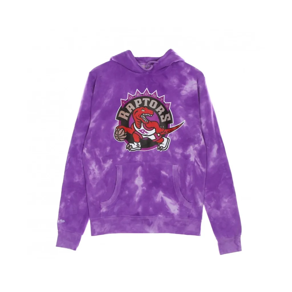 felpa cappuccio uomo nba tie dye hoodie torrap PURPLE