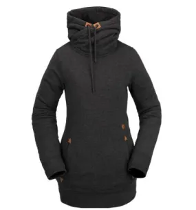 Felpa con cappuccio Volcom Tower P/O fleece (nero) donna