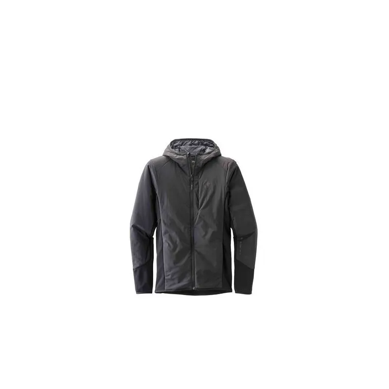 Hoody Jacket ibrida First Light Black Diamond (Smoke) donna