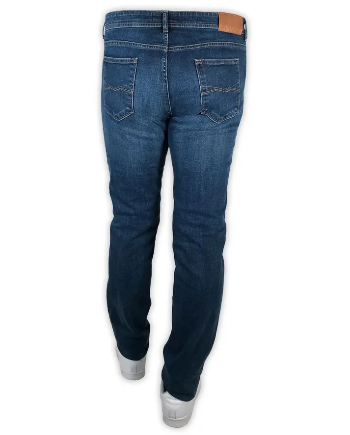 Jeans sea barrier modern fit light wash denim stretch