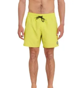 Pantaloncini da bagno Volcom LIDO SOLID TRUNK 16 (DAWN YELLOW) Uomo