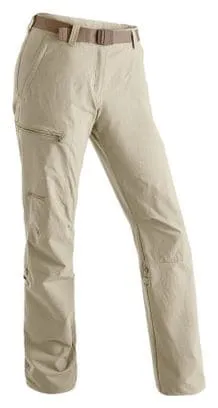 Pantaloncini Maier Sports Lulaka Beige Donna