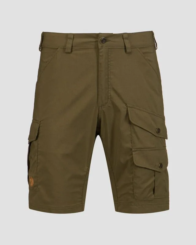 Pantaloncini verdi da trekking da uomo Fjallraven Vidda Pro Lite Shorts M