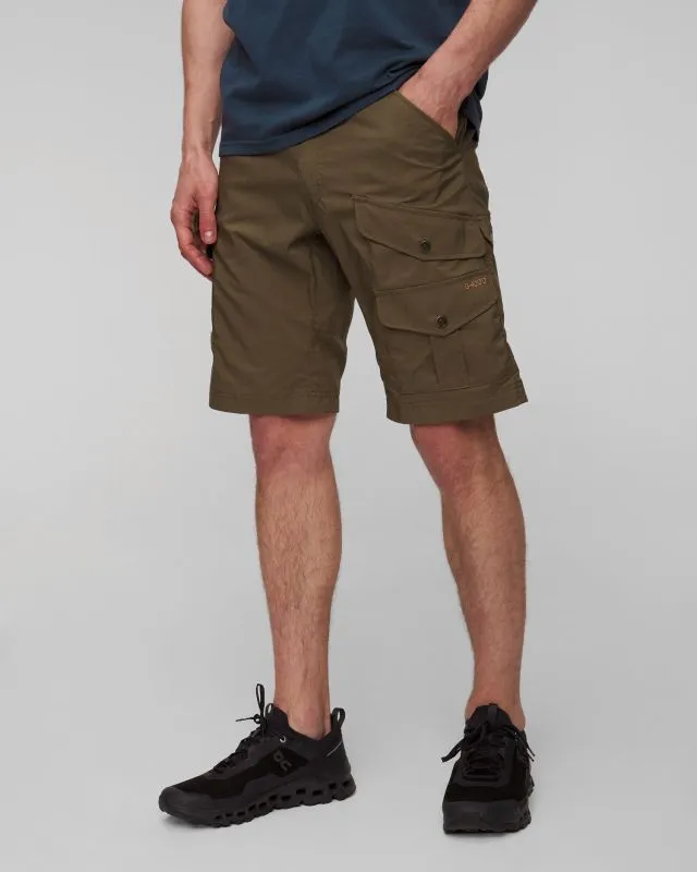 Pantaloncini verdi da trekking da uomo Fjallraven Vidda Pro Lite Shorts M