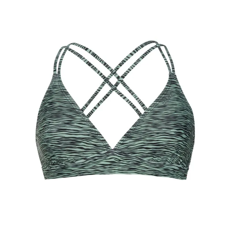 Protest Mixsuperbird Triangle Bikini Top (Green Baygreen) Donna