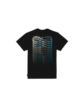 Ribs Skullsnake T-shirt - Black