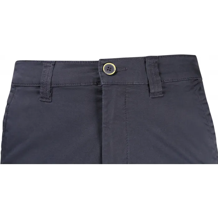 Sea Barrier Pantaloncini cargo da uomo in cotone elasticizzato Navy