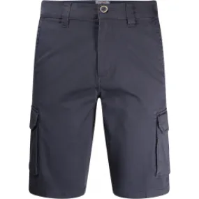 Sea Barrier Pantaloncini cargo da uomo in cotone elasticizzato Navy