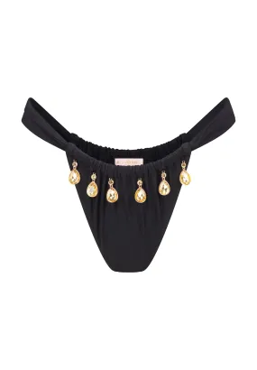 SELENE DROPLET ROUCHED FIXED - Bikini pezzo sotto