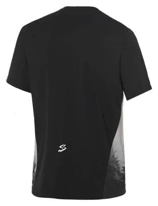 Spiuk All Terrain Short Sleeve Jersey Black/Grey