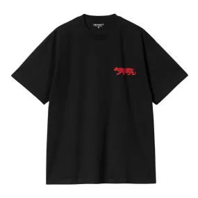 T-shirt Uomo Carhartt WIP S/S Rocky Nero