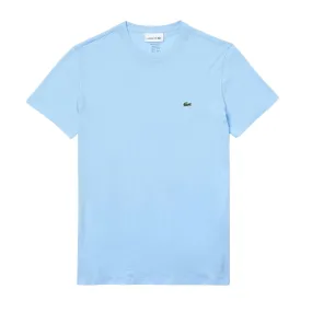 T-shirt Uomo Lacoste Girocollo Celeste (HBP)