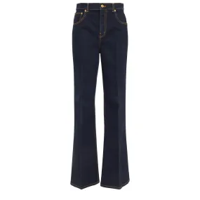 TORY BURCH  Jeans in denim blu