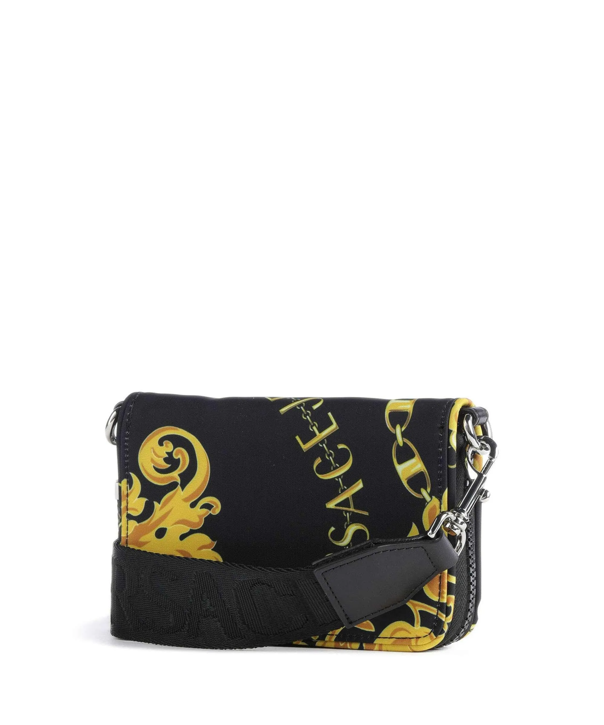  Versace Jeans Couture Sporty Logo Borsa a tracolla poliammide nero  